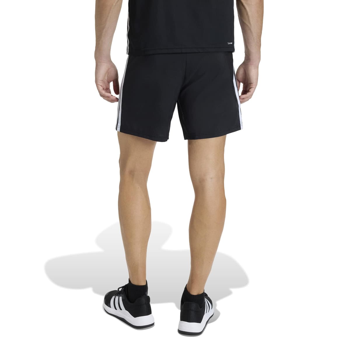 adidas Men's PANTALÓN Corto TÉCNICO DE Entrenamiento Essentials Base 3 Stripes — view 2