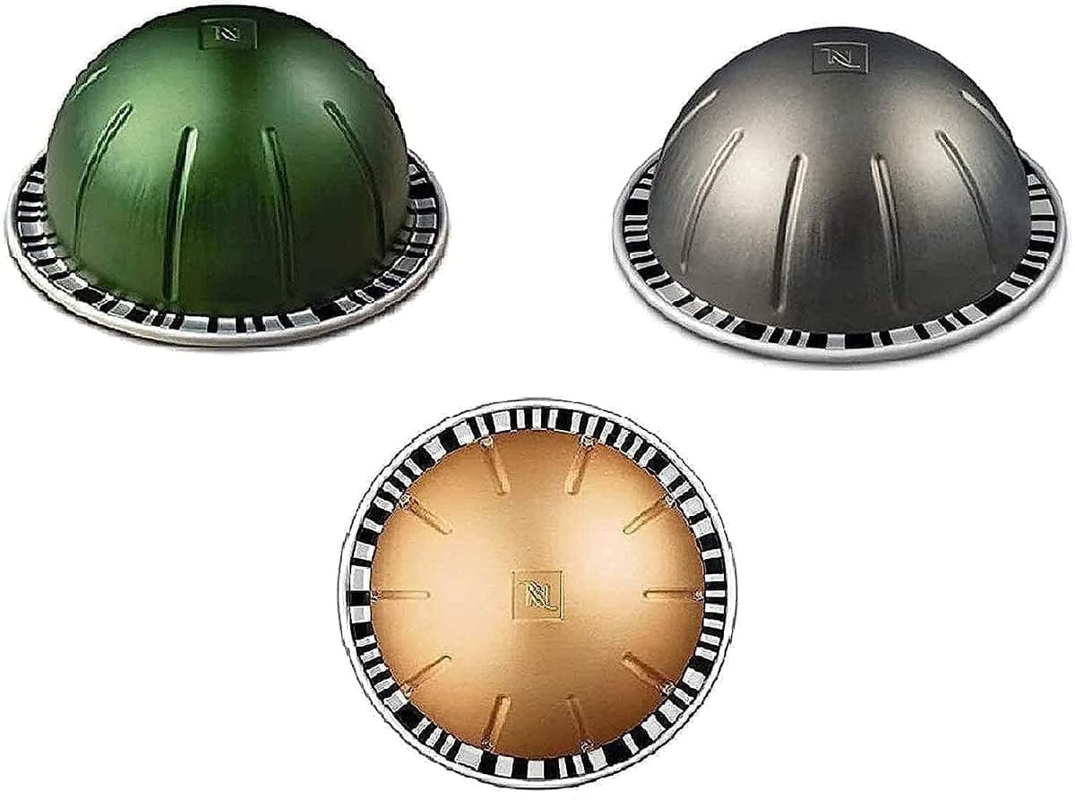 Nespresso Vertuo Double Espresso Selection Long Expiry Coffee Pods Capsules Chiaro Scuro 20 Pods 2 Sleeves — view 25