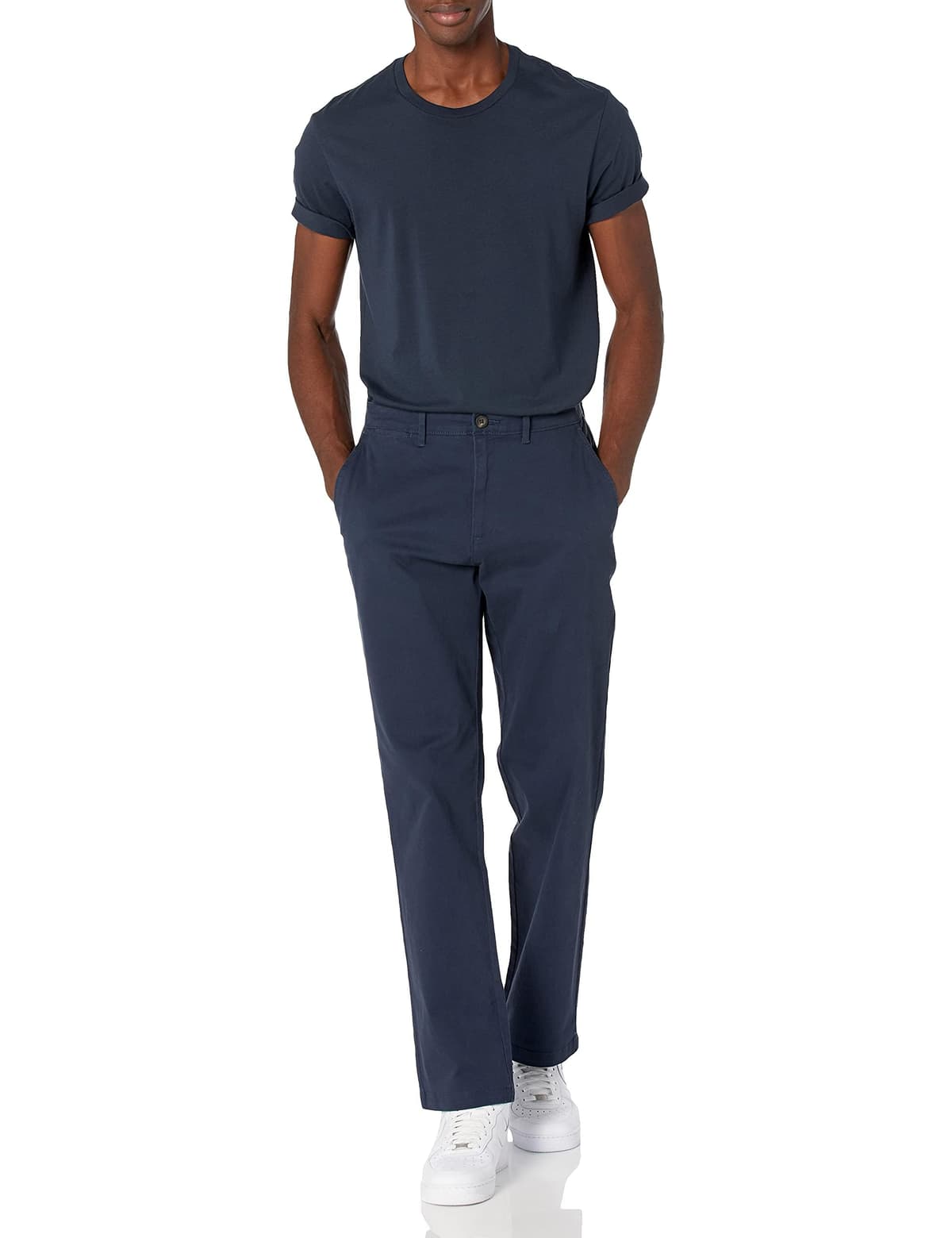 Amazon Essentials Men's Classic-Fit Casual Stretch Chino Casual Trousers — view 4