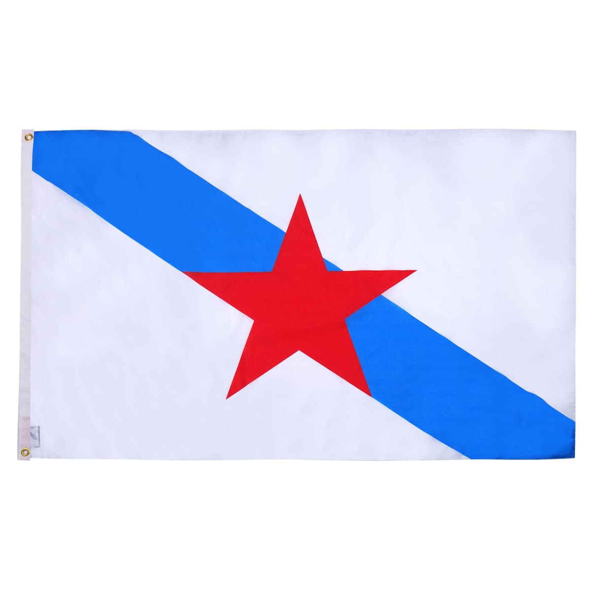 AZ FLAG - Bandera Extremadura - 90x60 cm - Bandera Extremeña 100% Poliéster Con Ojales de Metal integrados - 50g - Colores Vivos Y Resistente A La Decoloración — view 6