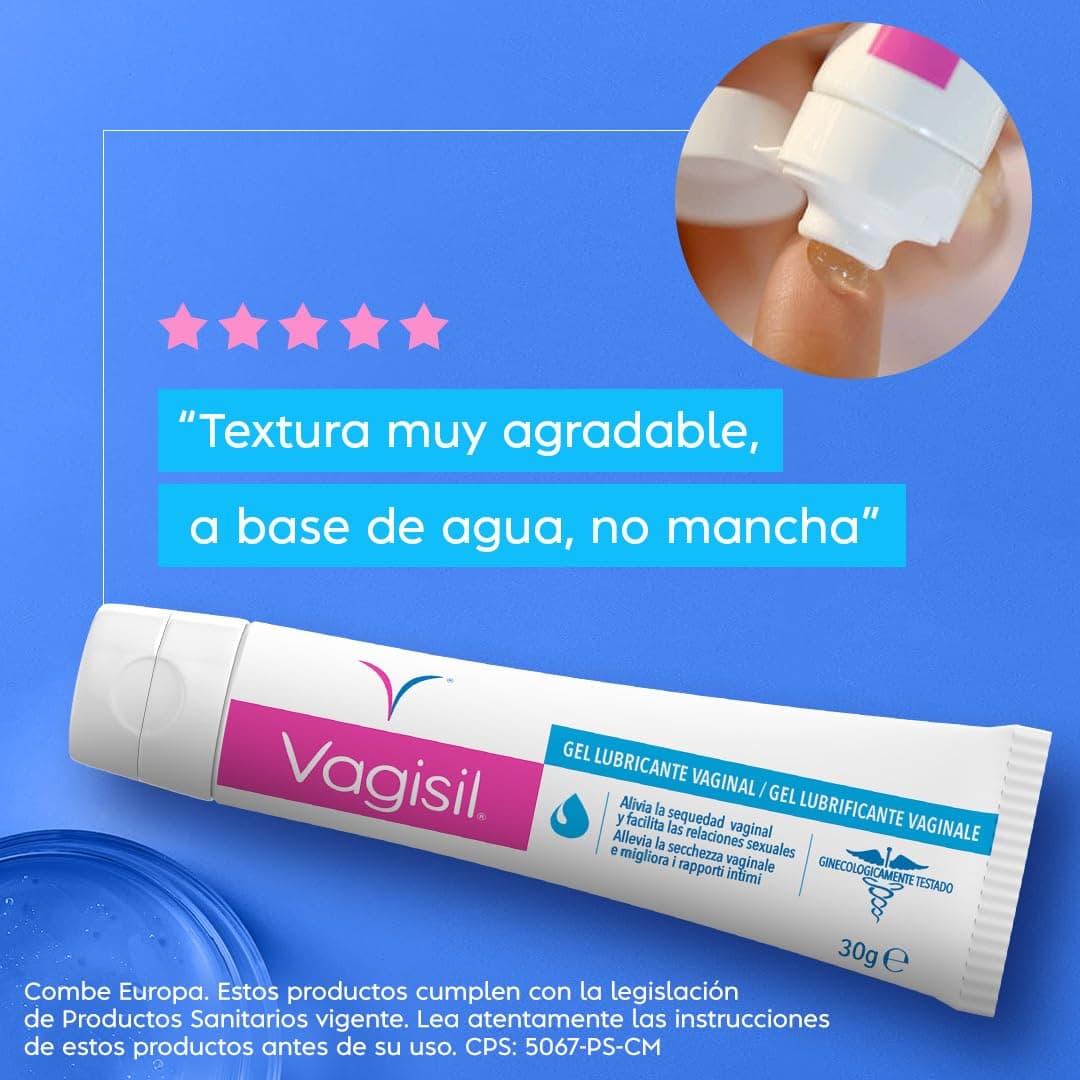 Vagisil Gel Lubricante Íntimo, Alivia la Sequedad al Instante Imitando la Lubricación Natural, Base de Agua, 30g — view 6