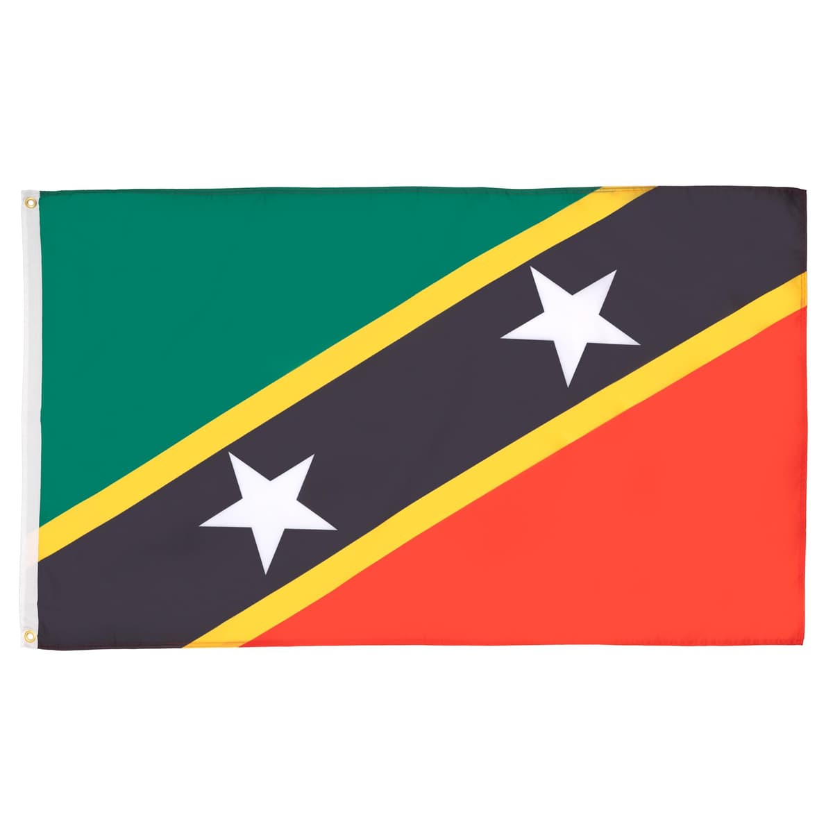 AZ FLAG - Antigua And Barbuda Flag - 3x5 Ft - 100D Polyester Antiguan Barbudan Banner with Two Metal Grommets - Fade Resistant - Vivid Colors - 3' x 5' Feet - 150x90 Cm — view 15