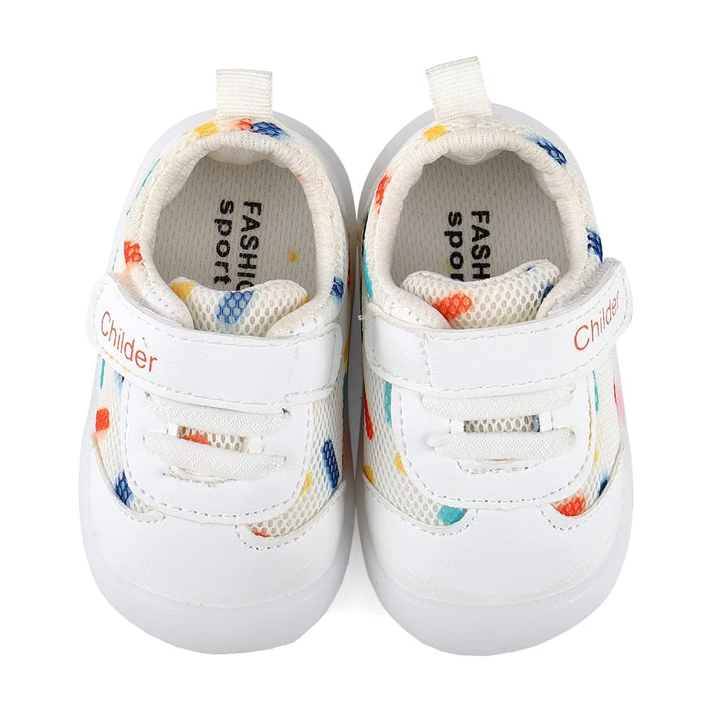 MASOCIO Baby Boys Girls First Walking Shoes Infant Toddler Trainers Anti-Slip Shoes — view 3