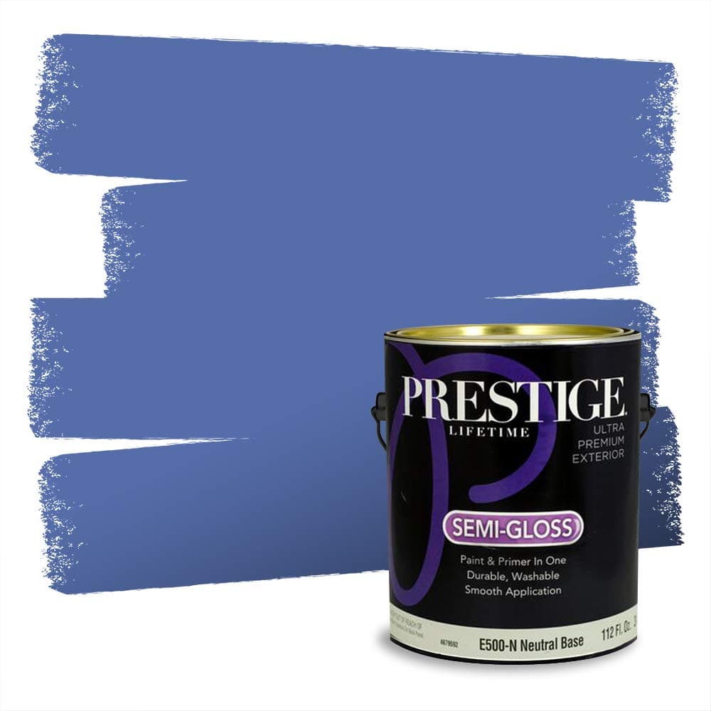 PRESTIGE Paints Interior Paint and Primer In One, 1-Gallon, Semi-Gloss, Comparable Match of Valspar* Dewdrop* — view 370