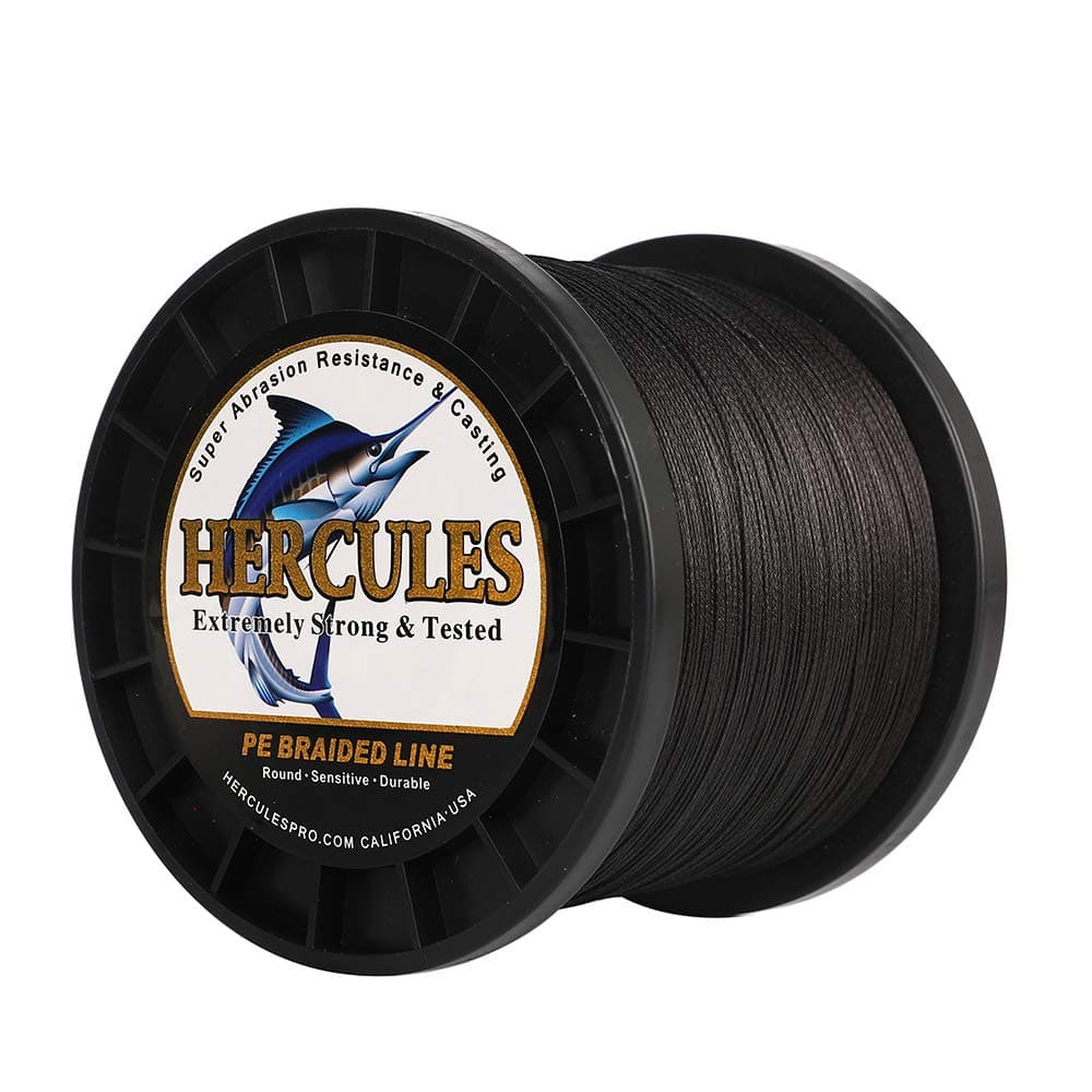 Hercules Sedal Trenzado de 8 Hilos, 100-2000 m, 10-300 LB, Súper Suave, Polietileno, Multifilamento Hilo Trenzado de Pescar en el mar y en el Agua