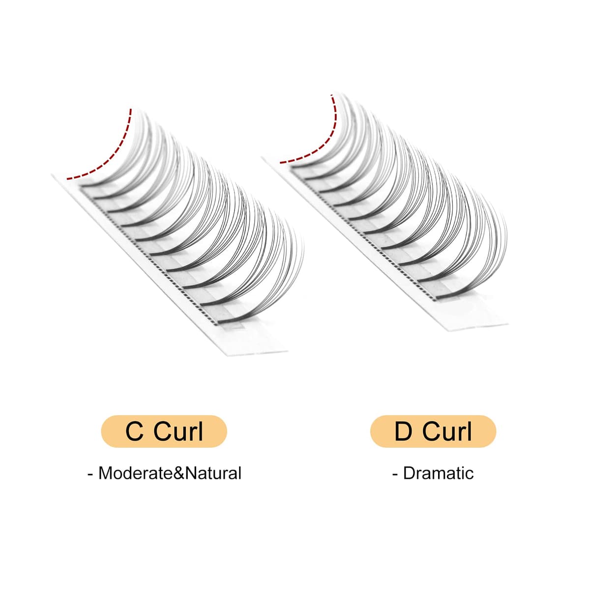 Premade Fan Volume Lash Extensions 8D 0.08D 10mm Russian Pre Made Fan Lashes | 3D-8D 0.07/0.10 C/D Curl 8-15mm | Long Lasting | Easy Application（8D 0.08D 10mm） — view 2