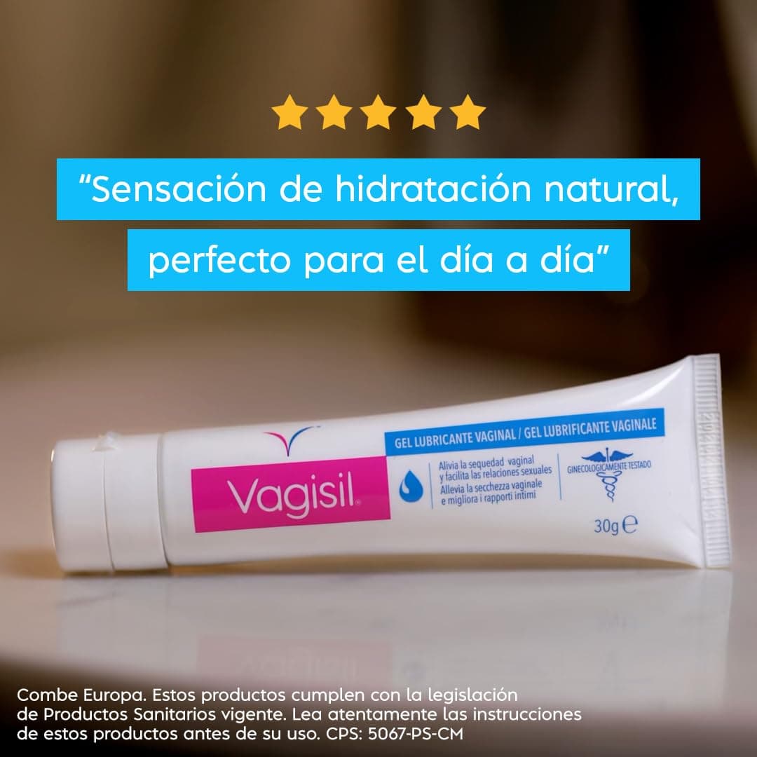 Vagisil Gel Lubricante Íntimo, Alivia la Sequedad al Instante Imitando la Lubricación Natural, Base de Agua, 30g — view 7