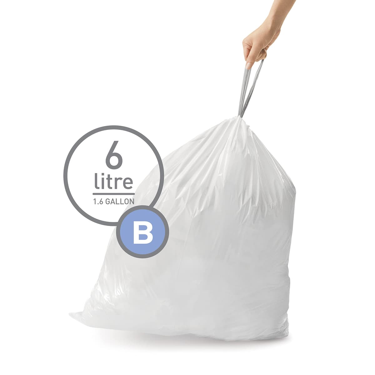 SET 30 BOLSAS BASURA (B) 6 L — view 2