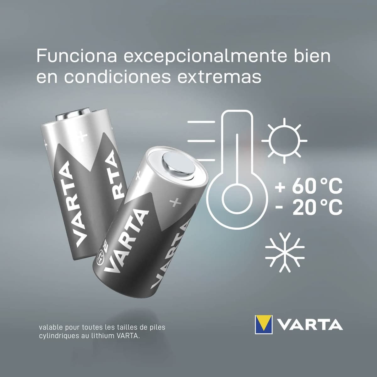 Varta - Baterías electrónicas profesionales de litio CR2 - 6206 - 2 piezas — view 5