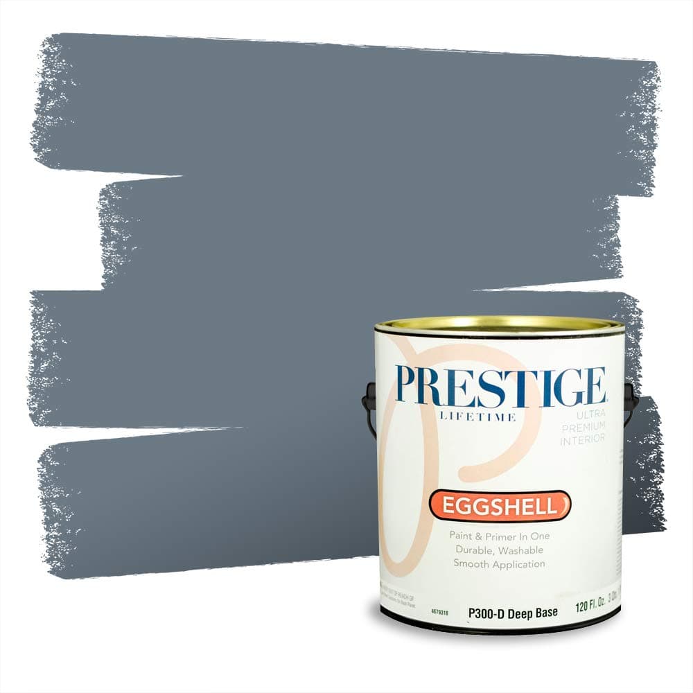 PRESTIGE Paints Interior Paint and Primer In One, 1-Gallon, Semi-Gloss, Comparable Match of Valspar* Dewdrop* — view 1529