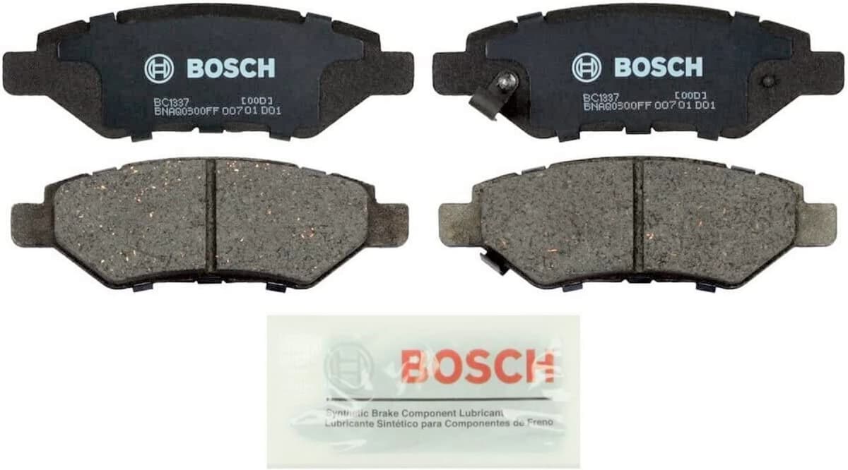 Bosch BC914 QuietCast Premium Ceramic Disc Brake Pad Set For: Acura ILX; Honda Accord, Civic, CR-V, Element, Fit, Front — view 9