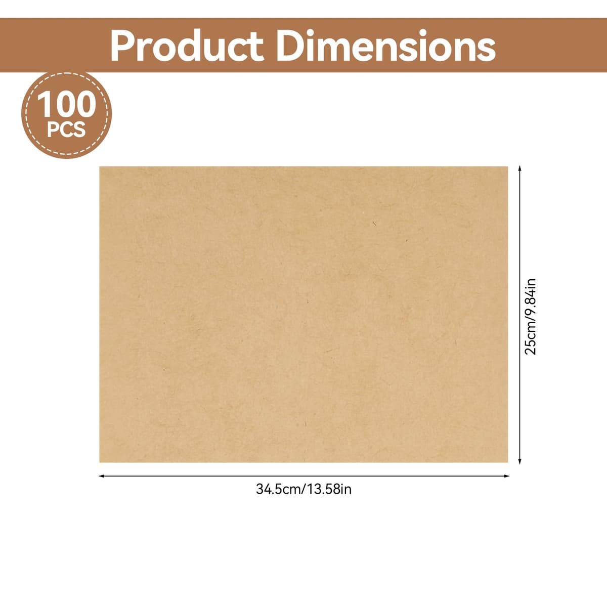 100 Hojas De Papel Para Hornear Sin Pfas, Hechas De Papel Pergamino, Resistentes A Altas Temperaturas, Ideales Para Freidoras De Aire, Microondas, Hornos Y Refrigeradores, Para Hornear — view 2