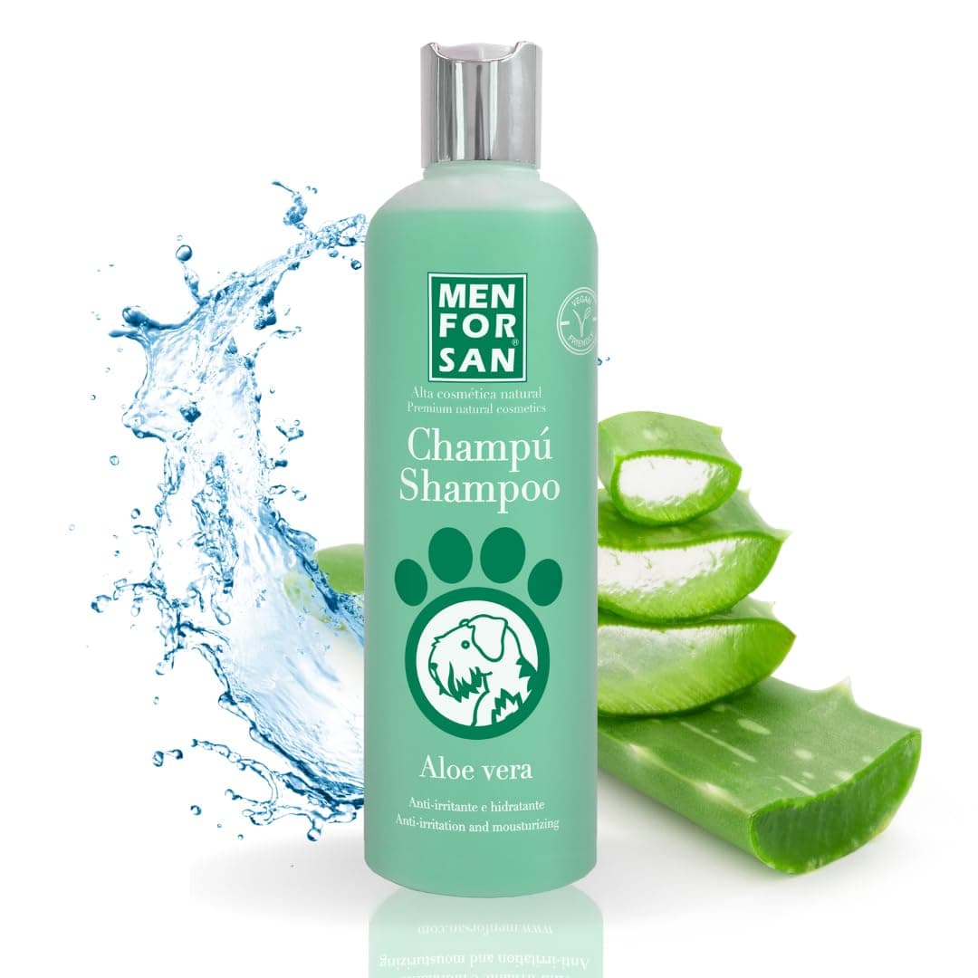 MENFORSAN Champú Aloe Vera para Perros | Hidrata en profundidad | Acción Anti Irritaciones y Anti Eczemas | 100% Natural | Herbácea | 1L — view 32