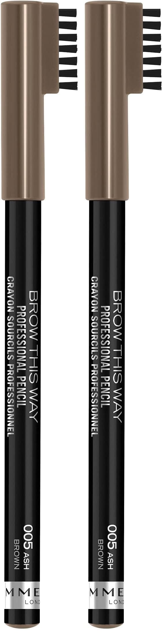 Rimmel London Professional Eyebrow Pencil, Dark Brown, 1.4g — view 9