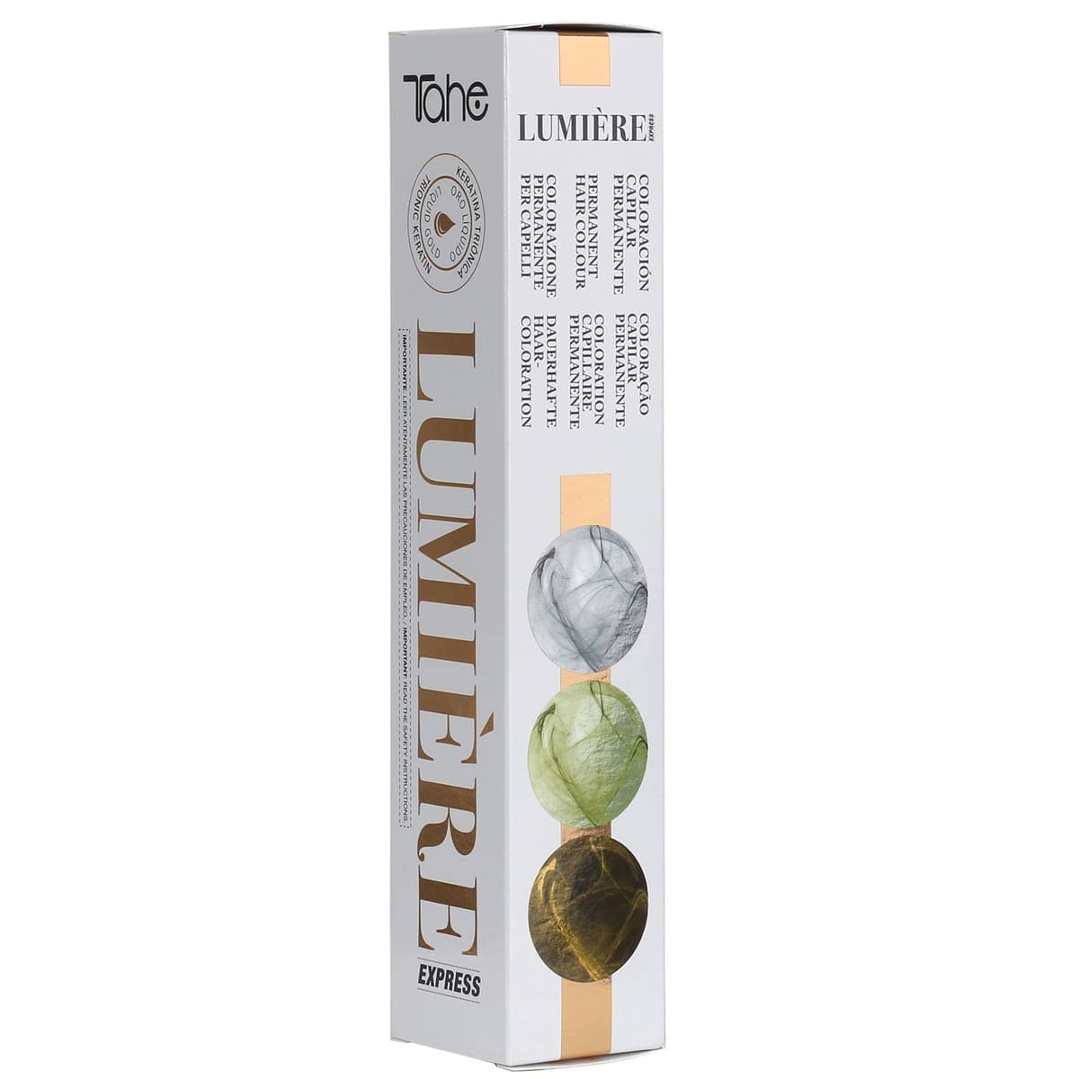 Tahe Lumière Express Tinte Fantasia Coloración Capilar Permanente/Tinte Pelo/Coloración de Cabello/Tinte de Cabello para Tonos Pastel y Fantasía, Azul, 100 ml — view 3