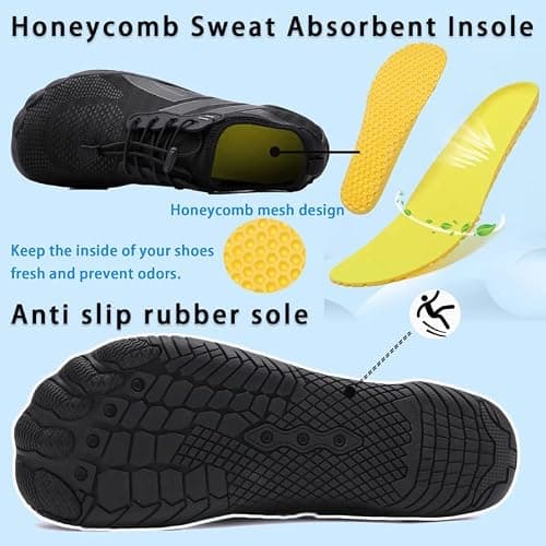 Water Shoes for Women Mens Barefoot Shoes Quick Dry Aqua Outdoor Sports for Swim Pool Beach Surf Walk Water Yoga River Lake Hiking Kayaking — view 5