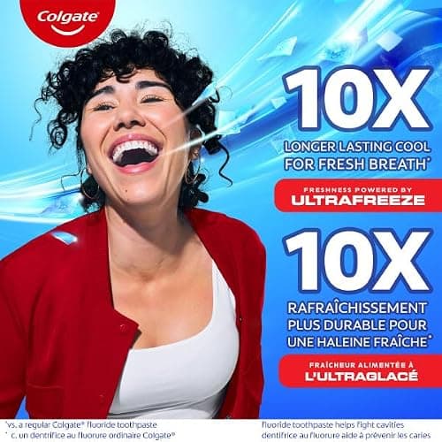 Colgate MaxFresh Charcoal Toothpaste - Fluoride Whitening Formula with Enamel Protection for a Fresh Clean Smile - Dentifrice for Daily Oral Care 150ml, 3 pack — view 4