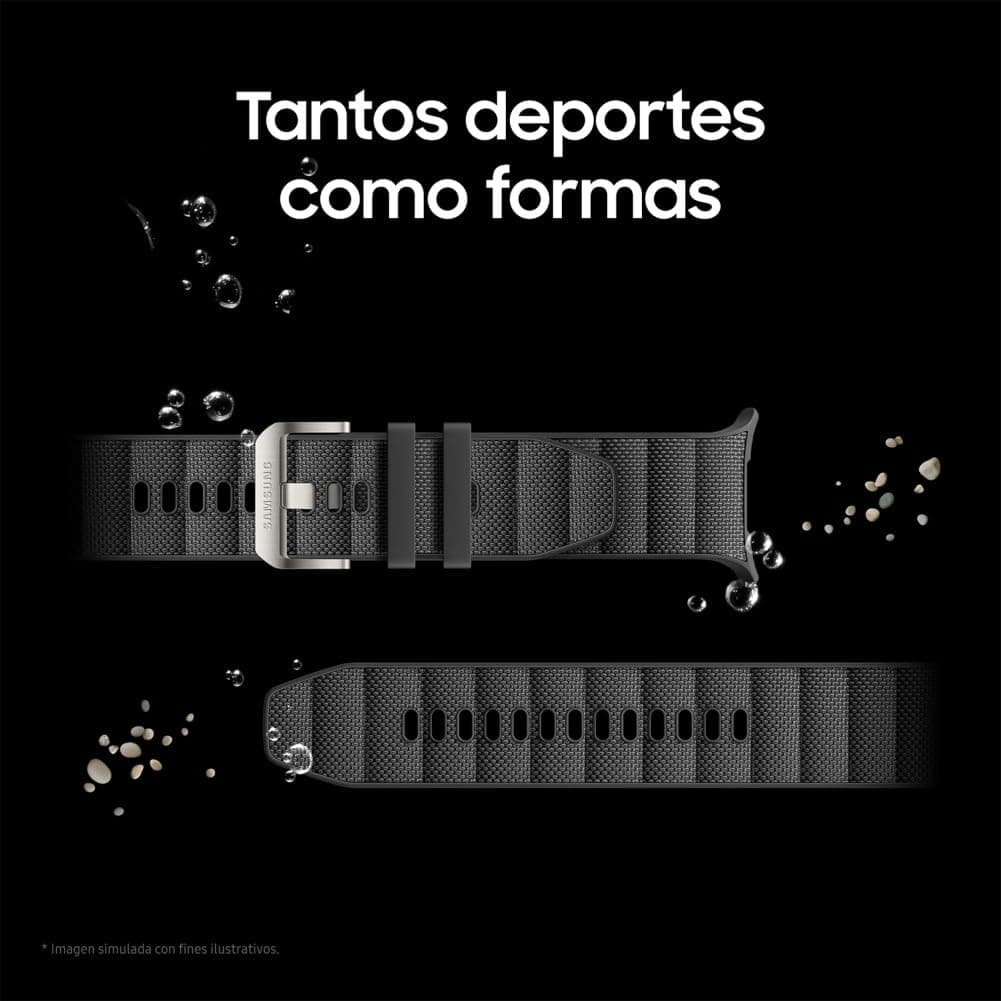 Samsung Galaxy Watch Ultra 2025 47mm - Smartwatch LTE con IA, Titanio, Botón Personalizable, Control de Salud, Garantía del Fabricante 3 Años + 1 año Extra, Gris Titanio (Versión española) — view 10