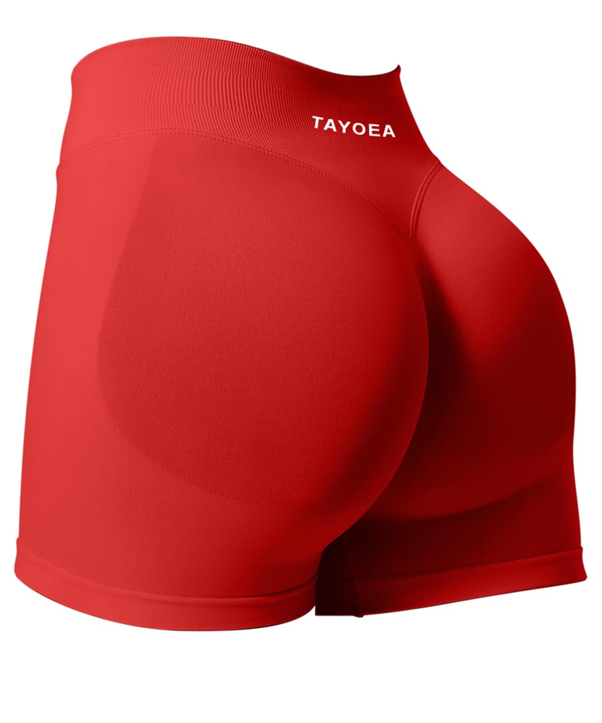 TAYOEA Pantalones Cortos Ciclismo Deportivos para Mujer Mallas Correr Cintura Alta Gimnasio Fitness Yoga Medias Push Up Booty Butt Scrunch Opaco Sin Costuras — view 11