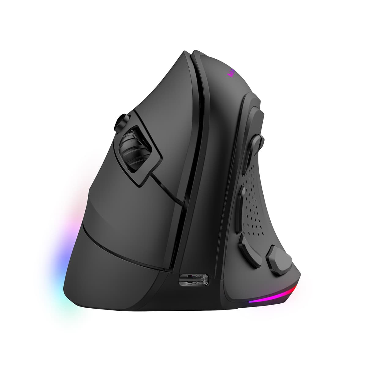 Mars Gaming MM024, Ratón Gaming RGB, Sensor Óptico 4000 dpi, Switches Mecánicos Huano, Iluminación RGB Flow, Ajuste On-The-Fly 1200/2400 / 3200/4000 dpi, Compatibilidad Multiplataforma, Negro — view 23