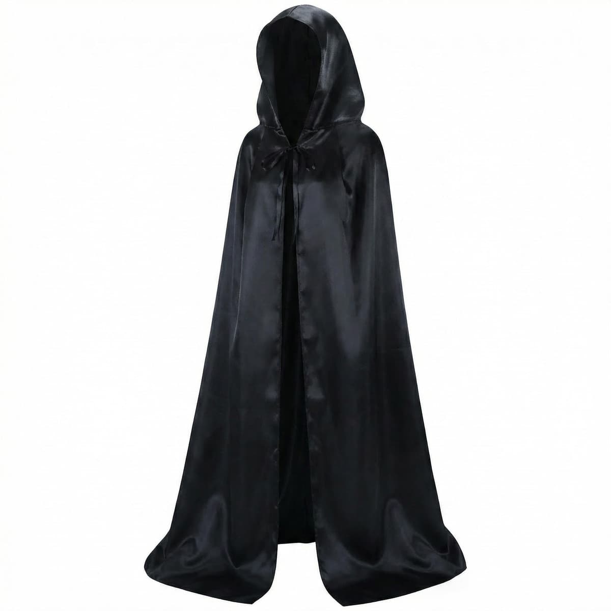Proumhang Larga Capa con Capucha Medieval Vampiro Traje de Bruja Mujer Halloween Disfraz Carnaval Navidad Adulto — view 2