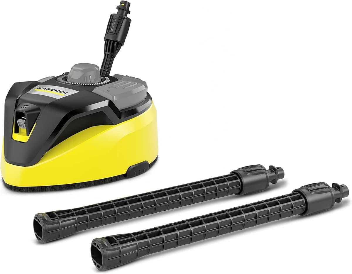 Kärcher 2.644-074.0 T7 Plus T-Racer Surface Cleaner & 2643-233.0 Soft Washing Brush - Pressure Washer Accessory — view 2