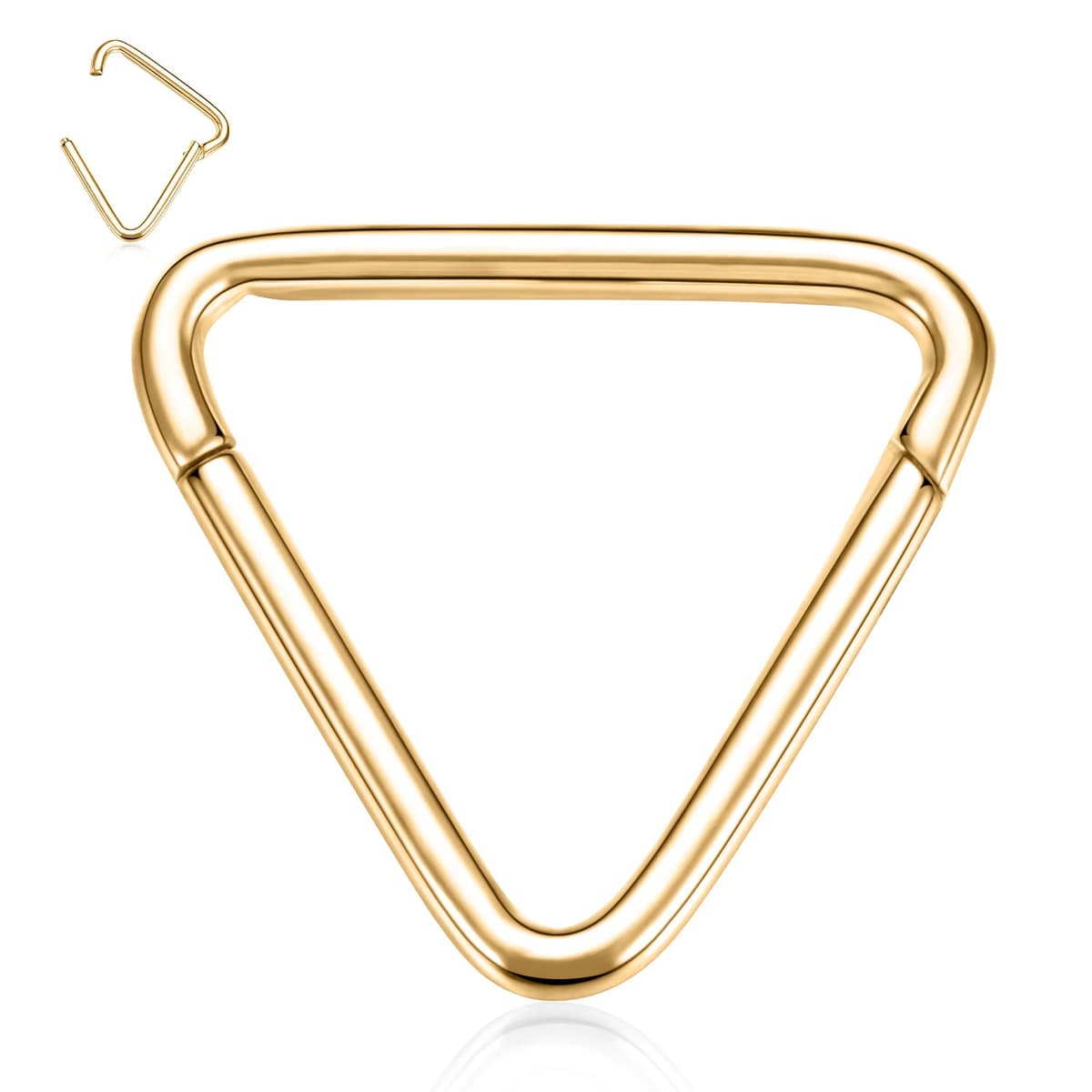 hengkaixuan Teardrop Daith Earrings Septum Jewellery Nose Hoop Ring Surgical Steel Daith Rook Tragus Piercing Jewellery Septum Clicker Ring Small Hoop Earring — view 37