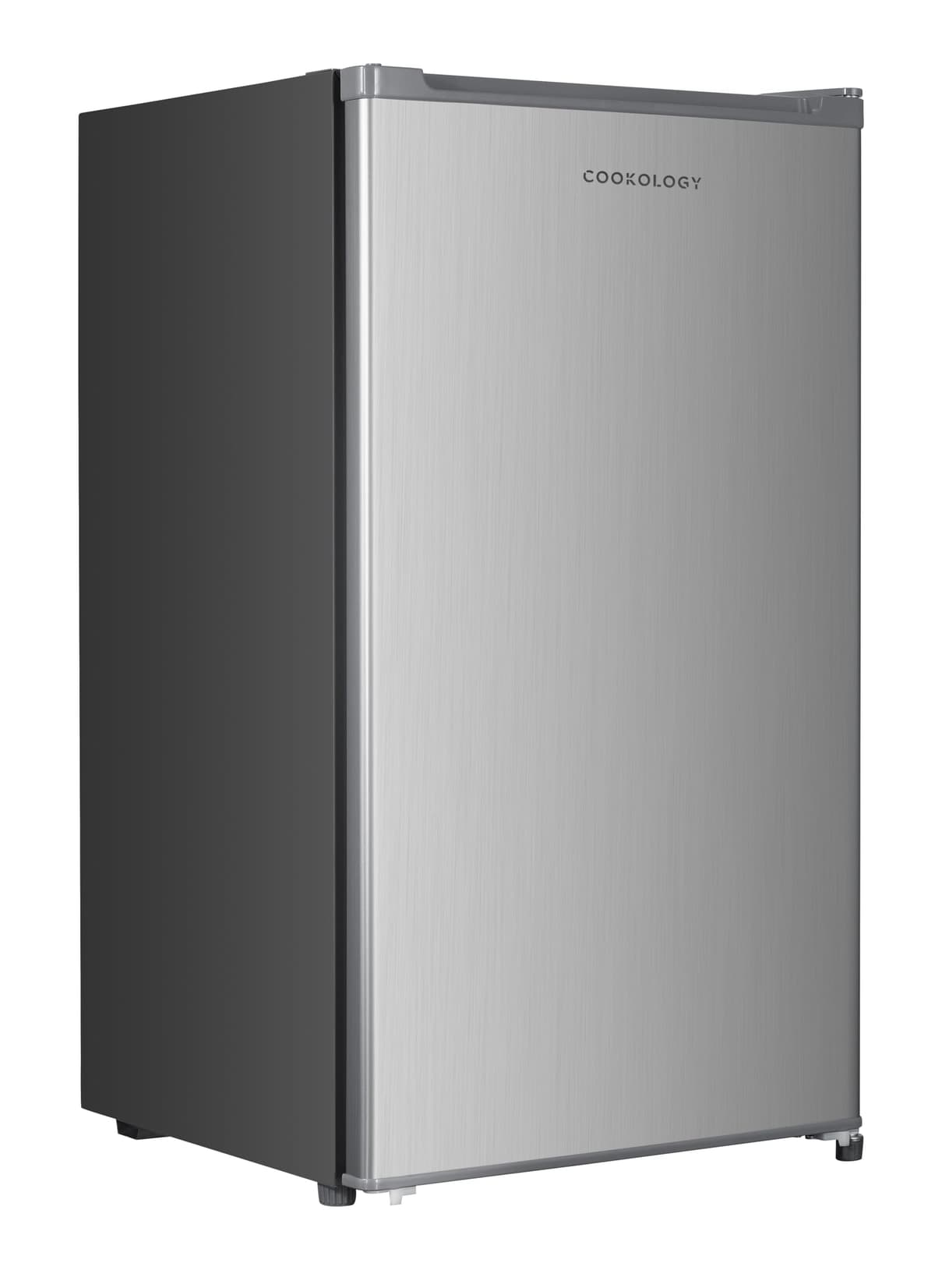 Cookology UCFZ60 48cm 60 Litre Capacity Freestanding Undercounter Freezer, Featuring a Practical Reversible Door, with 3 Large Drawers and a 4 Star Freezer Rating - In Grey — view 2