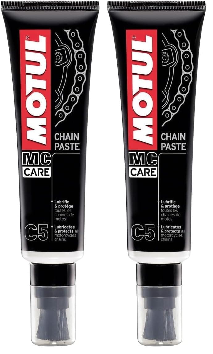 Motul Lubricante para Cadena de Moto de Carretera, Pasta en Tubo con Aplicador, Aplicación Fácil, Potencia y Durabilidad, Compatible con O-RING, X-RING y Z-RING, MC Care Chain Paste C5, 150 ml — view 3