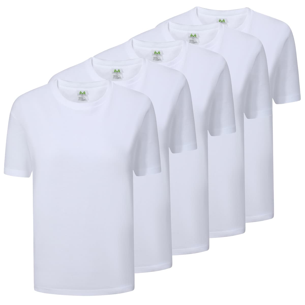 Paquete de 5 Unidades - Camiseta con Mangas Cortas 100% Algodón - 5-TS135 — view 8