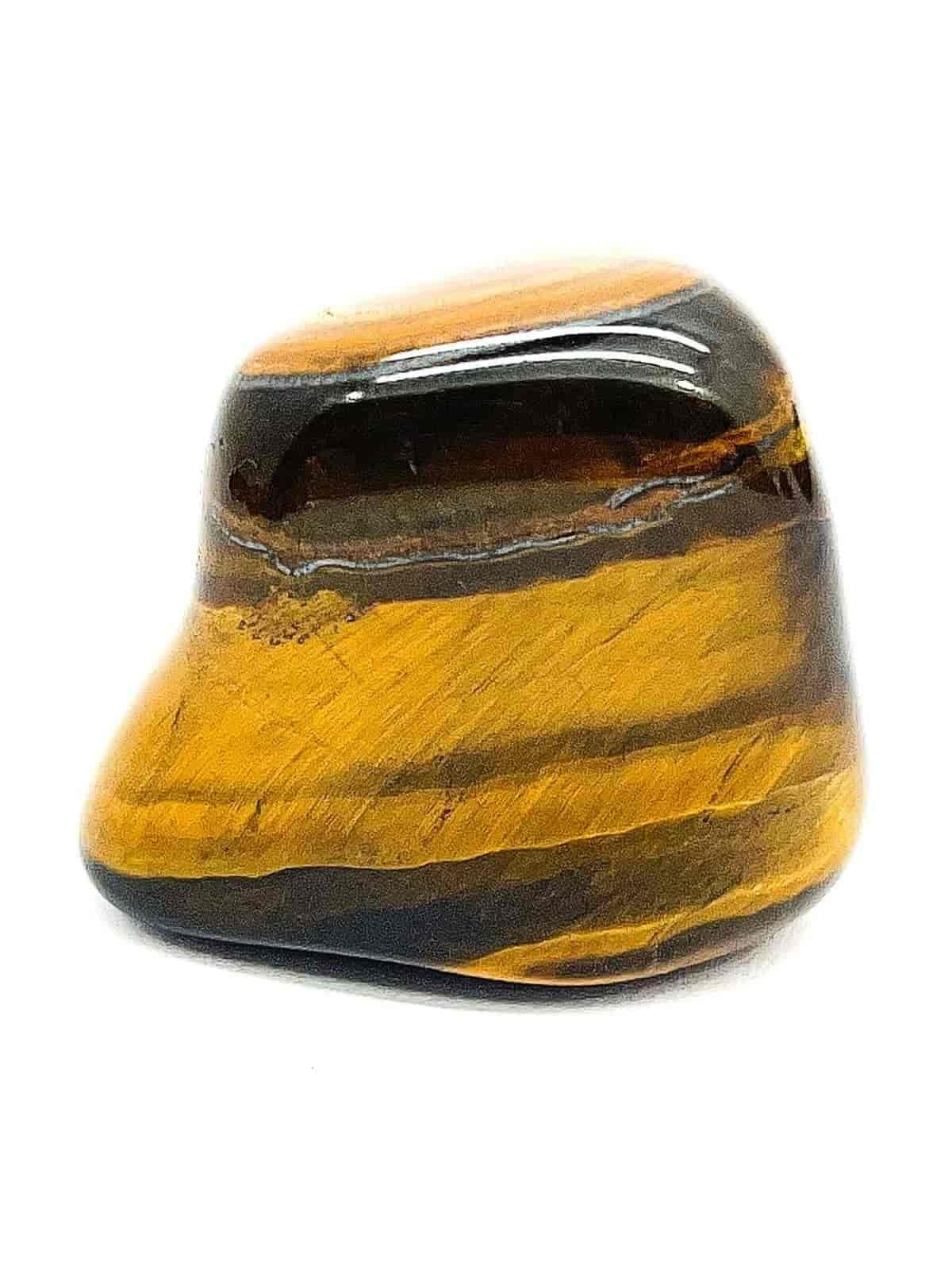 arana's - Ojo de tigre piedra natural calidad AAA - Cristales naturales y piedras preciosas - Reiki curacion de chakras equilibrio metafisico - Piedras curativas pulidas sanacion (1, Ojo de tigre) — view 2