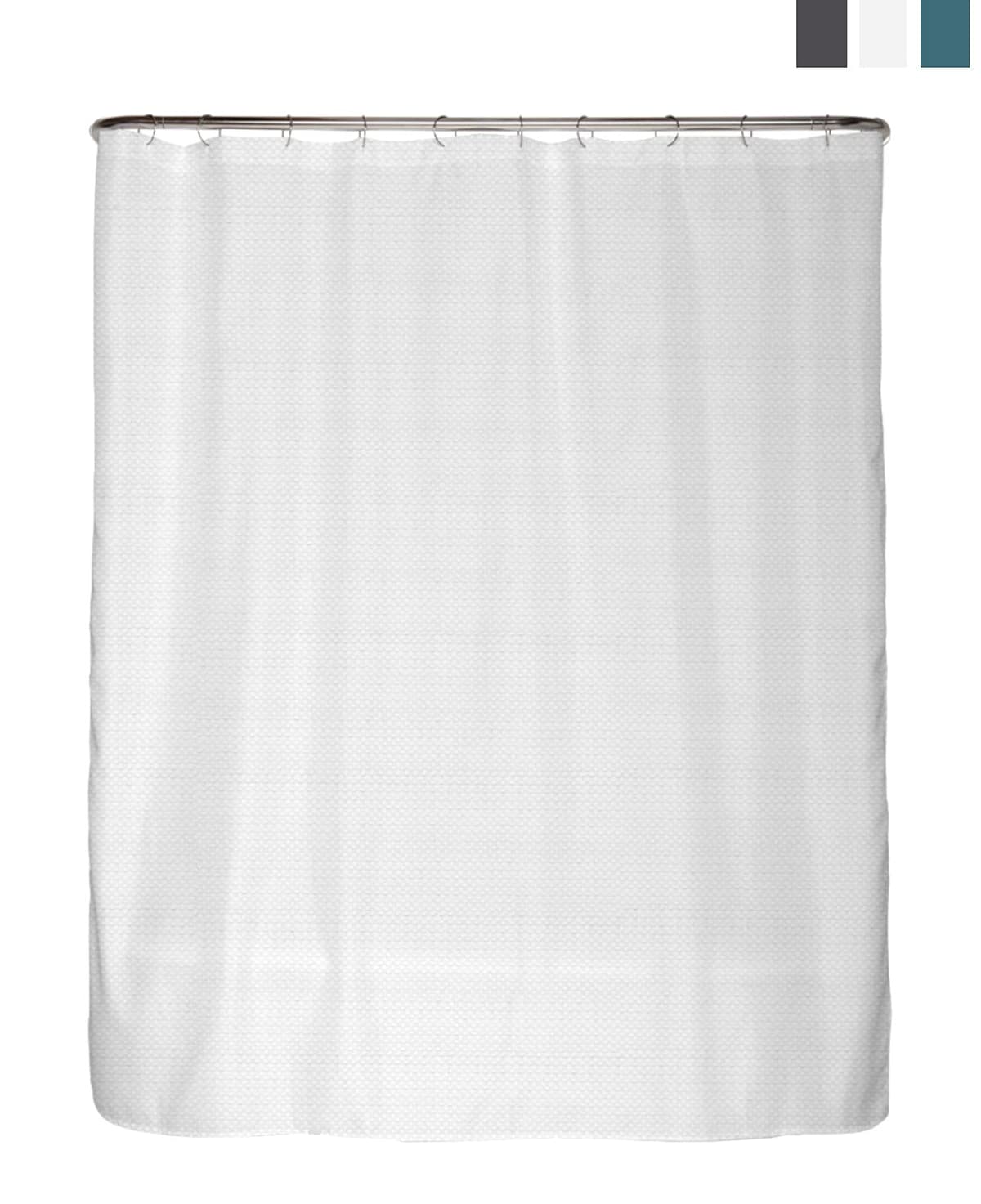 arteneur® - Cortina de Ducha 180x200 - Cortina de Baño Antimoho de Tela, Impermeable, Lavable y Opaco con Dobladillo Ponderado y Anillas (Tabla Periódica Española) — view 162