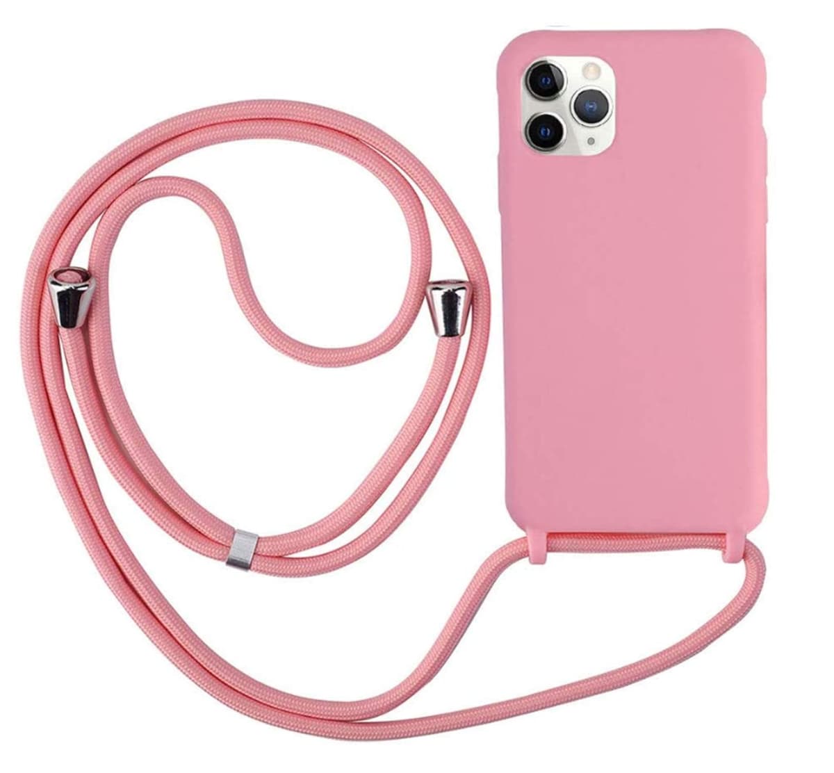 Funda Compatible con iPhone 17 Pro MAX(6.9"),Ajustable Collar Correa de Cuello Cordón Cuerda Carcasa TPU Bumper Silicona Skin Caso para iPhone 17 Pro MAX(6.9")-Verde — view 20