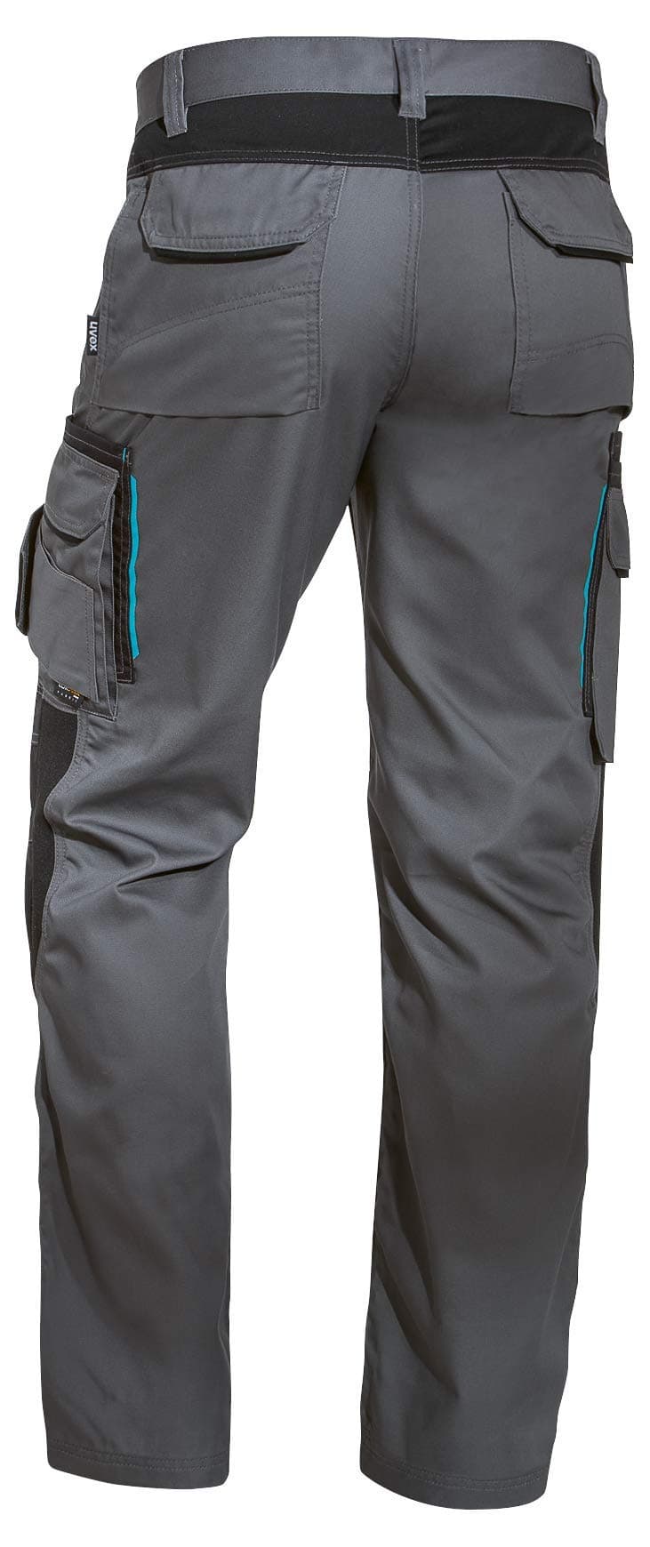 Uvex Tune-up 8909 Pantalon de Trabajo para Hombre - Pantalones Cargo para Trabajar de Algodón y de Cordura - Multibolsillos - Bolsillo de Las Rodilleras - Color Gris, Negro, Azul, Verde, Blanco — view 2