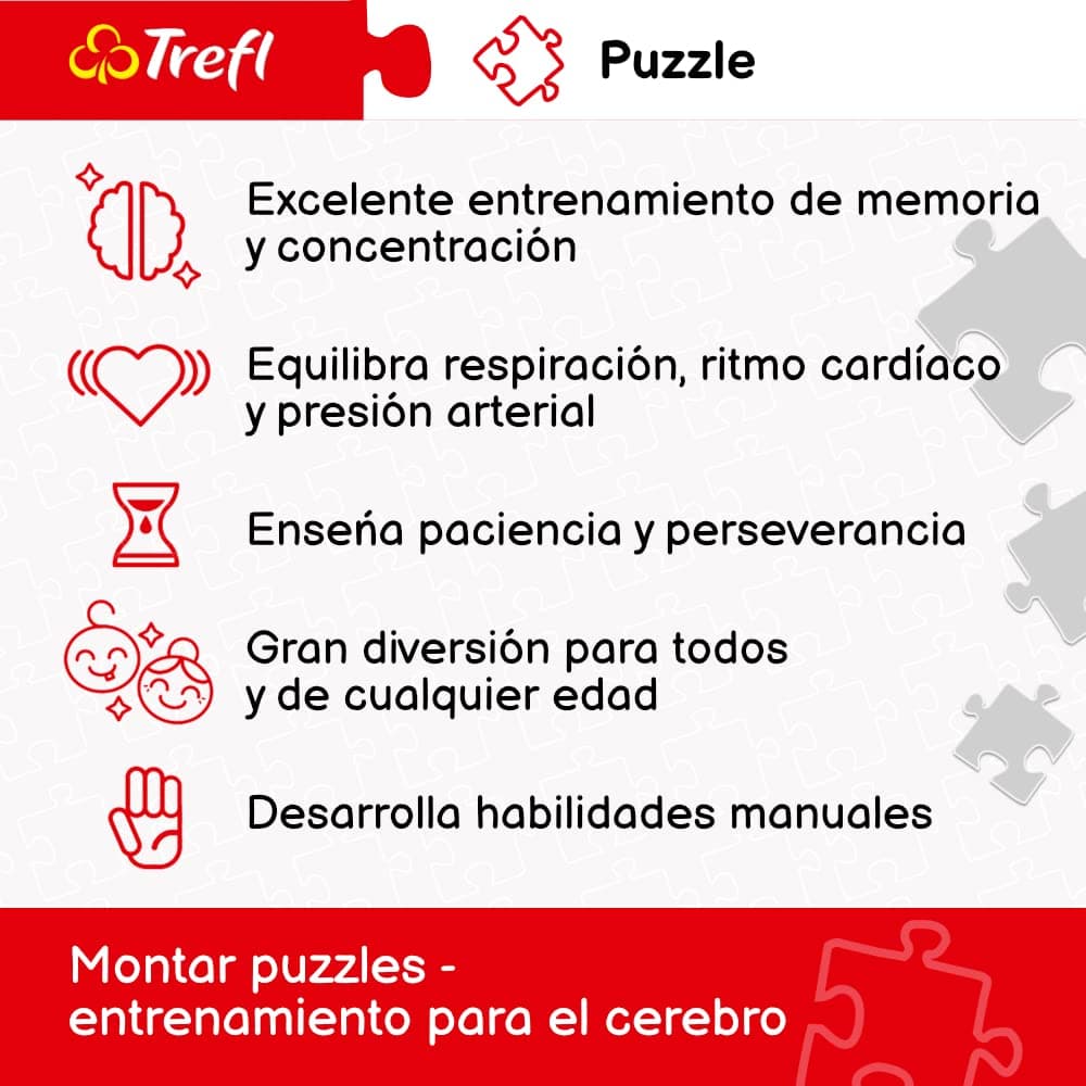 Trefl, Puzzle, La Gran Ola de Kanagawa, Hokusai Katsushika, de 1000 Piezas, Colección de Arte, Adultos y niños a Partir de 12 años — view 4