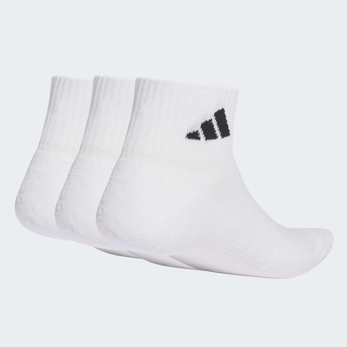 adidas CUSHIONED SPORTSWEAR ANKLE SOCKS 3 PAIR PACK — view 3