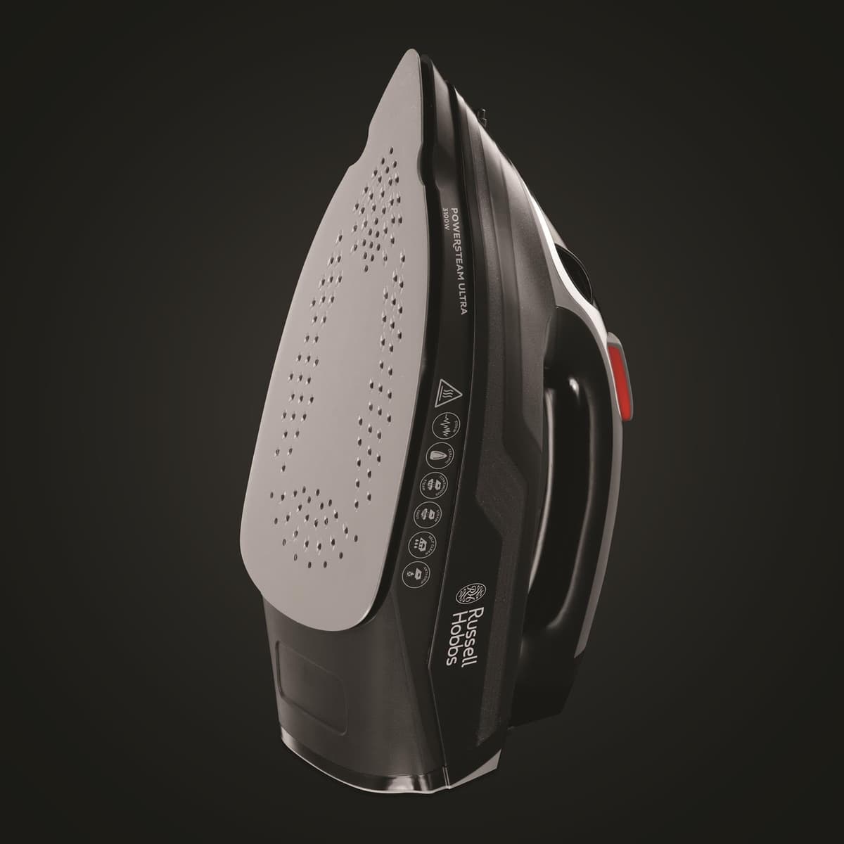 Russell Hobbs Steam Iron [3100W, 210 g/min extra steam boost, 70 g/min steam] Power Steam (350ml, ceramic soleplate, self-cleaning & spray water function, anti-limescale, drip stop) 20630 — view 3