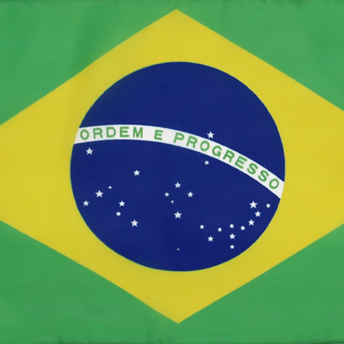 AZ FLAG - Brazil Flag - 18'' x 12'' - 100% Polyester Brazilian Small Banner with Two Cords - Fade Resistant - Vivid Colors - 18x12 in - 45x30 Cm — view 3