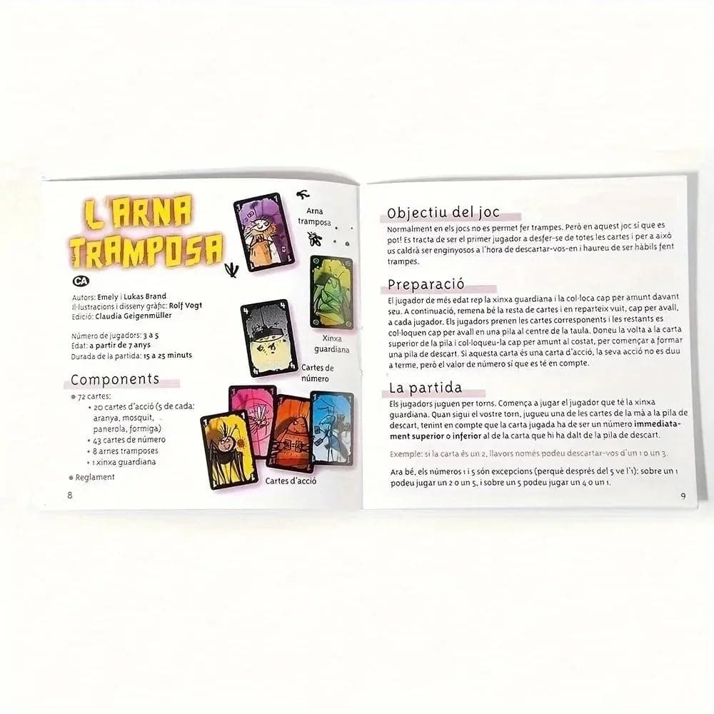 Polilla Tramposa, Juego de Cartas, Juego de Mesa para Niños, Party Game, Juego Rápido para Todas Las Edades y Fiestas — view 4