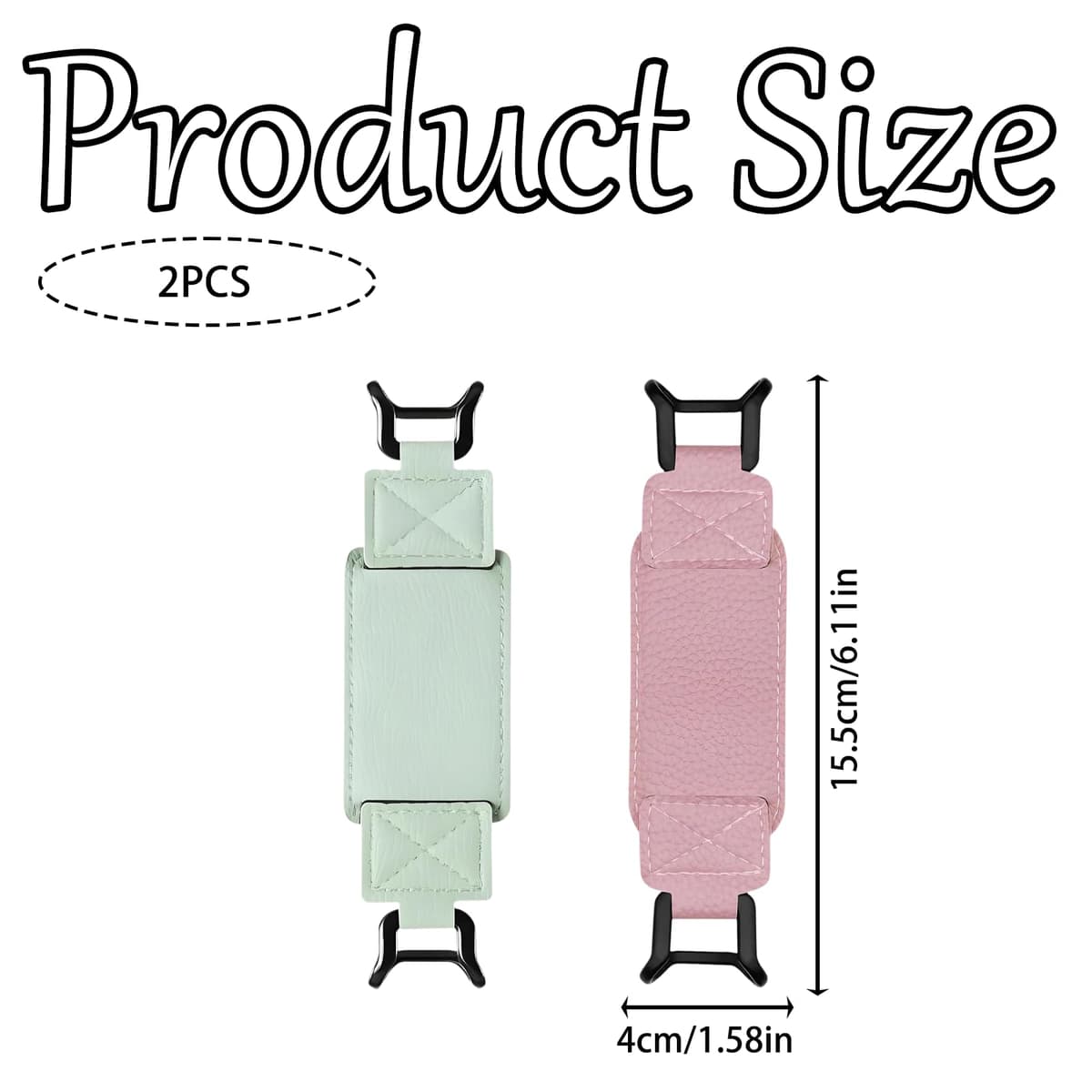 Ebook Reader Hand Strap Covers Set Two Pieces Anti Slip Tablet Straps for Reading Home Work and Outdoor Use — view 2