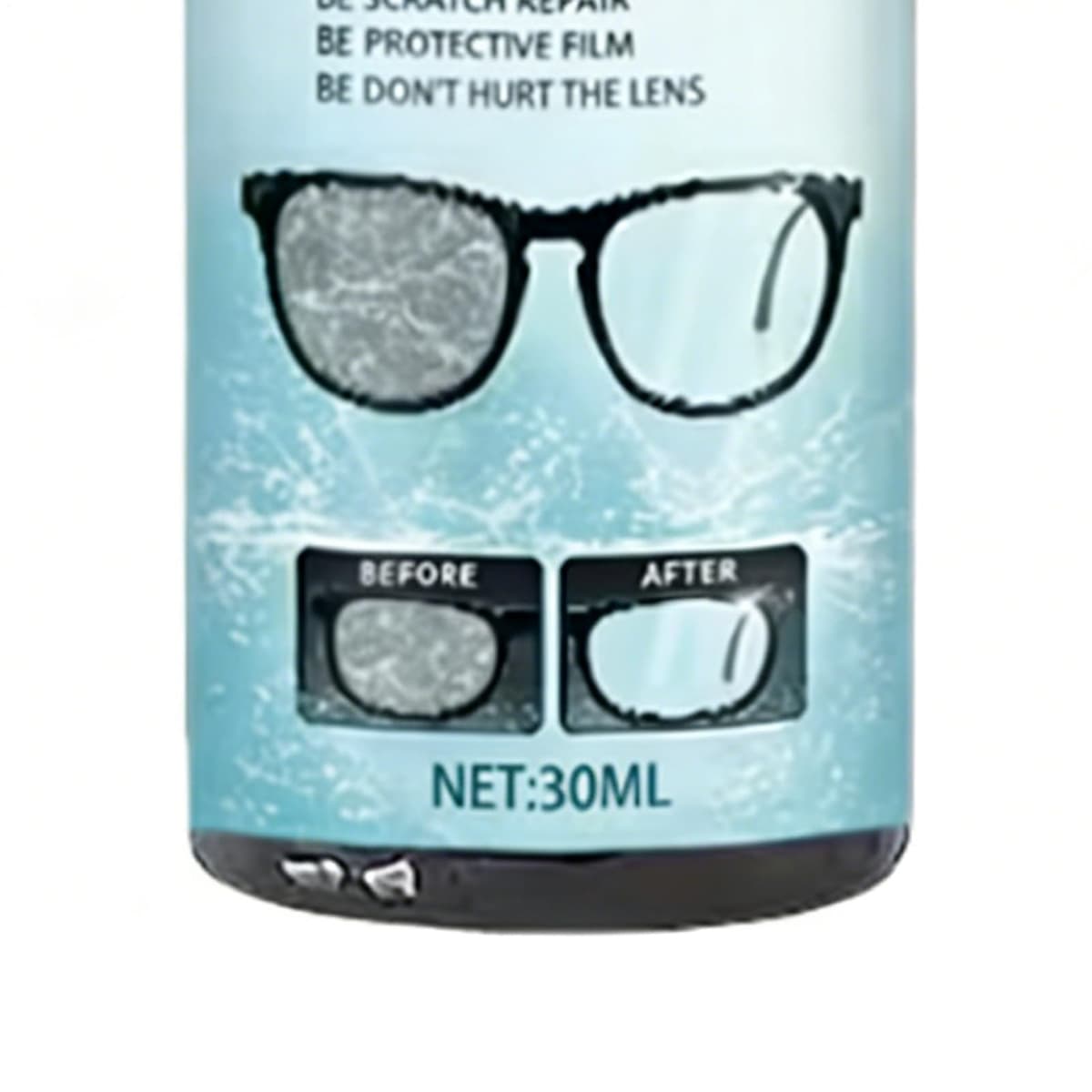 Genérico Scratch Remover for Glasses Glass - Residue-free Protective Polish, 100 ml Lens Repair Spray, Sunglasses and Frame Care And Protection — view 4