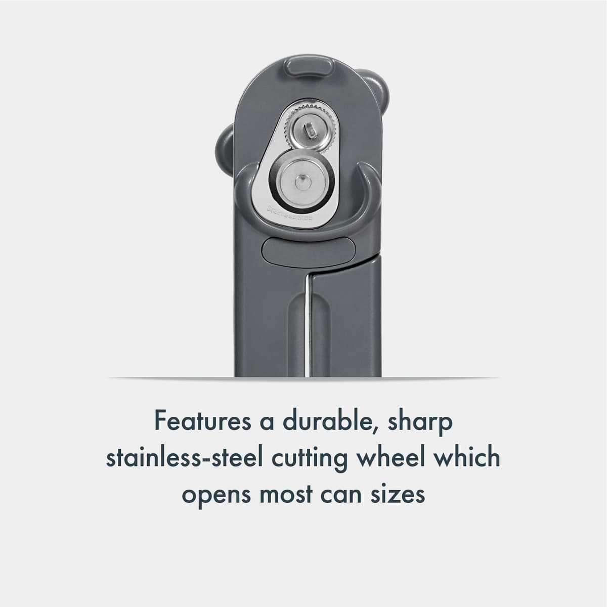 Culinare MagiCan Tin Opener, Grey, Plastic/Stainless Steel, Manual Can Opener, Comfortable Handle for Safety and Ease — view 6