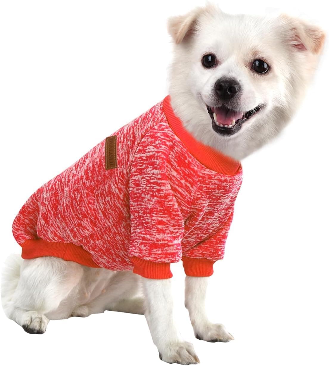 Jerséis Perro Pequeño Jersey Mascota Pequeña Ropa Chihuahua, Es un Tejido Bastante Cómodo, Suave y Cálido para el Animal y Fácil de Poner (Medium, Azul) — view 7