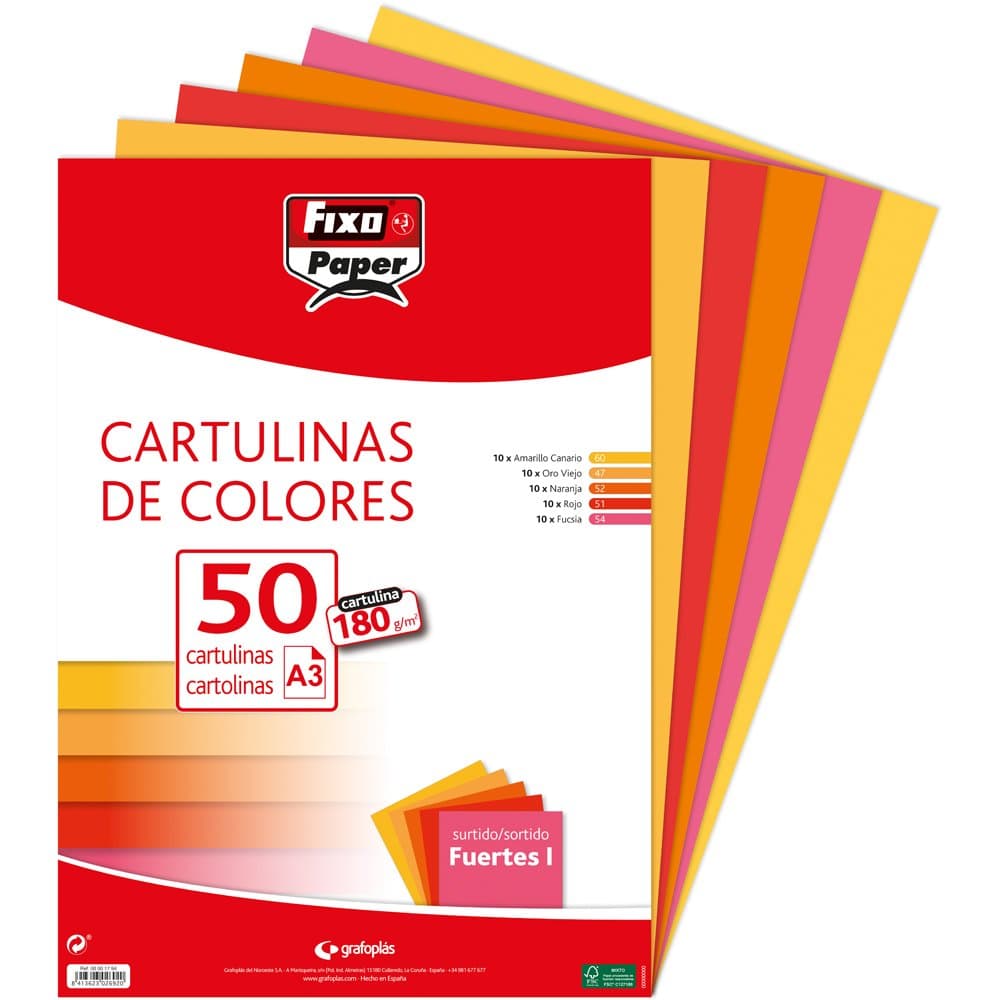 Fixo Paper 11110470 - Pack de 100 – Cartulina blanca A4, 180g — view 120