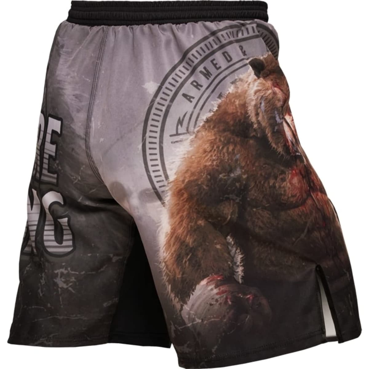 Hardcore Training Fight Shorts Hombre Pantalones Cortos MMA BJJ Boxeo Grappling Fitness No Gi — view 5