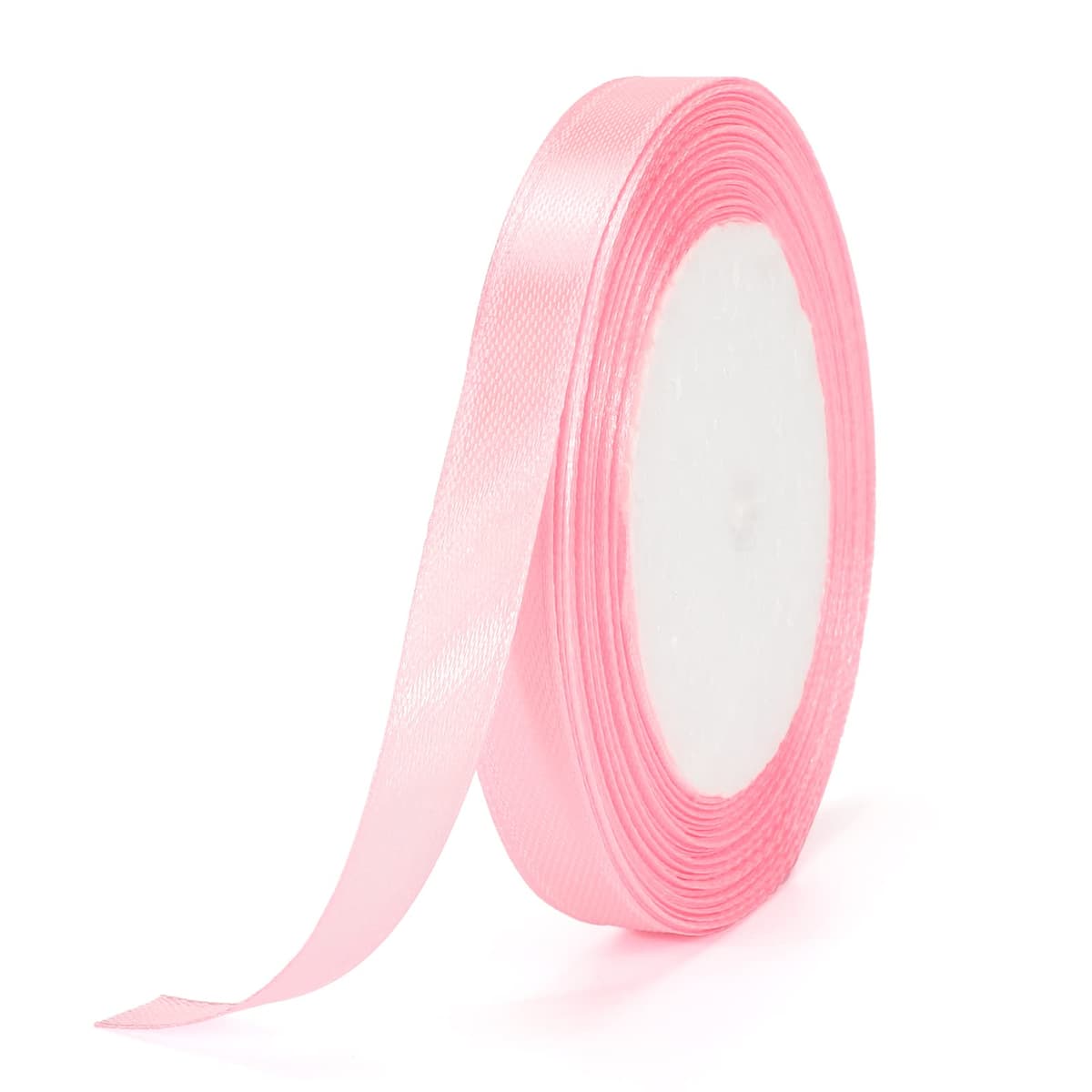 G2PLUS Baby Pink Satin Ribbons 10mm: Thick Fabric Gift Wrap Ribbons for Crafting, Party Decoration, 22m — view 13
