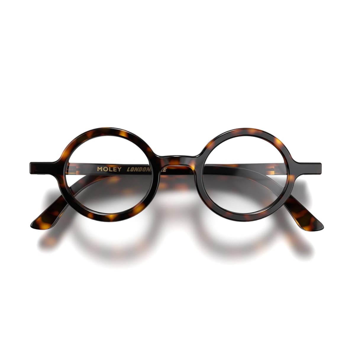 LONDON MOLE® Moley gafas de lectura | Lectores geniales de forma redonda | Hombre y mujer unisex | Bisagras de resorte — view 13