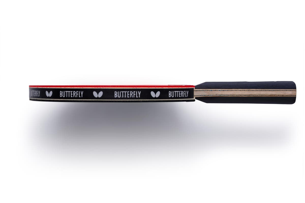 Butterfly Ovtcharov - Raqueta de tenis de mesa profesional para jugadores de ping pong de mesa ambiciosos | Aprobación ITTF para competiciones | Revestimiento extremadamente adherente/pegajoso para un — view 3