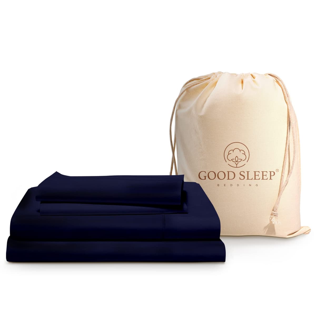 1000 Thread Count Egyptian Cotton Sheets Queen Size, 4 Pc Luxury Sheets Set, Long Staple 100% Cotton Sheets for Queen Size Bed, 16" Deep Pocket Hotel Style Sheets, Sateen Sheets Queen, Light Blue — view 19