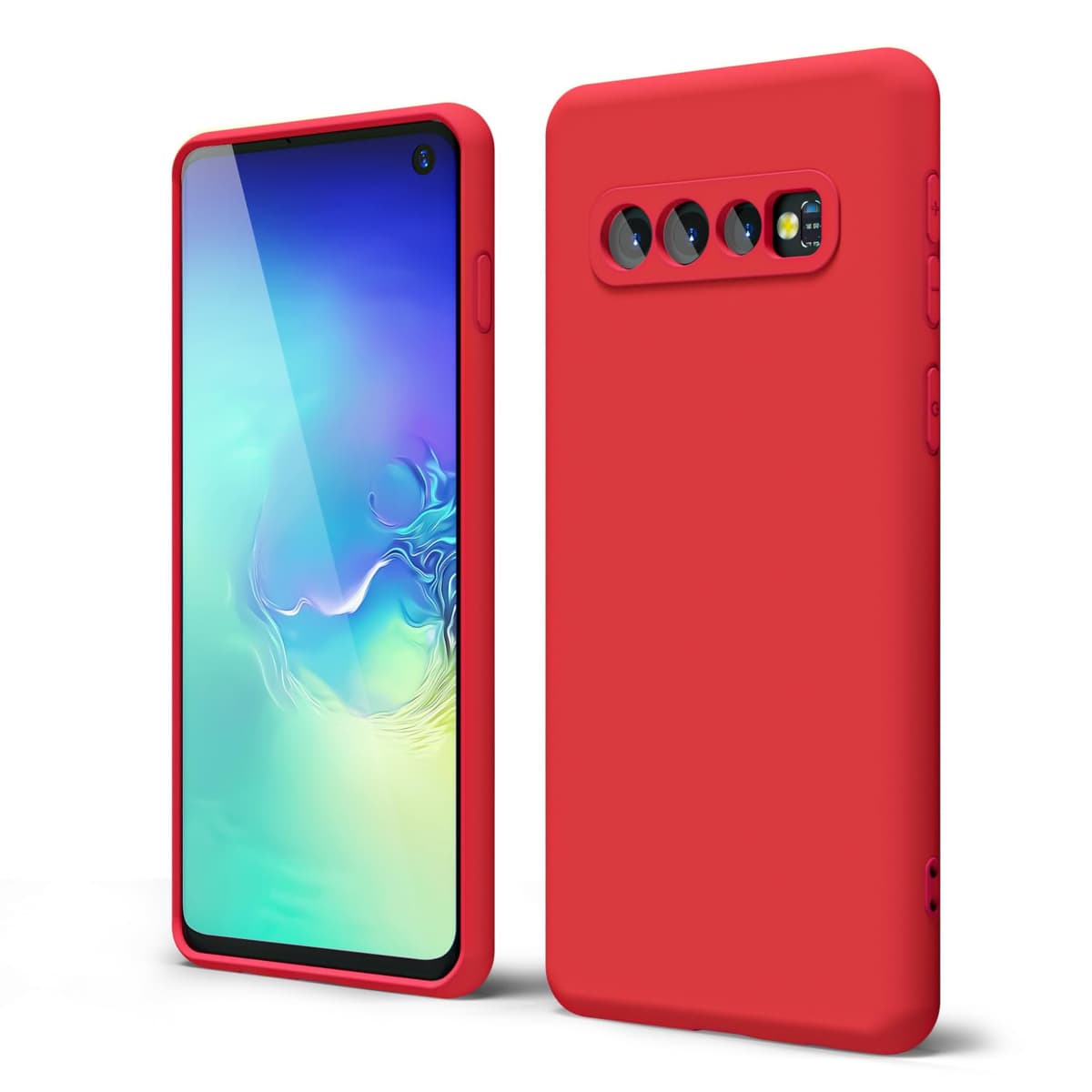 oakxco for Samsung Galaxy S23 Phone Case Liquid Silicone,Cute Thin Slim Soft Rubber TPU Plain Smooth Gel Cover for Women Girl Aesthetic Design, Matte Solid Protective & Shockproof, Burgundy Plum Wine — view 307